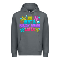 Rock one mental break dowm later Premium Hoodie - CowhideDigitalArt