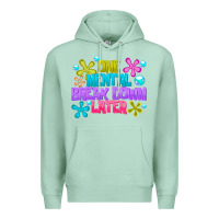 Seafoam one mental break dowm later Premium Hoodie - CowhideDigitalArt