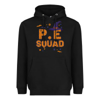 Black pe squad witch halloween pe teacher matching Heavyweight Hoodie - trangStudio
