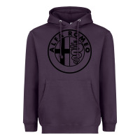Plum alfa racing big Heavyweight Hoodie - PixelFlow