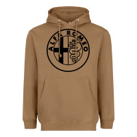 Toasted Coconut alfa racing big Heavyweight Hoodie - PixelFlow