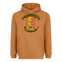 Meerkat Womens Army Corps Vietnam Era Veteran Mother Day Gift Heavyweight Hoodie - trangStudio
