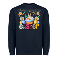 Navy Oh For Peeps Sake Easter Heavyweight Sweatshirt - CowhideDigitalArt