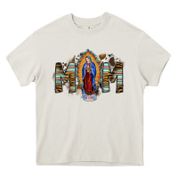 Mom Virgin Mary Heavy Core Tee | Teevron