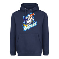 Navy Quebec Rafales Heavyweight Hoodie - PixelFlow