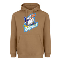 Toasted Coconut Quebec Rafales Heavyweight Hoodie - PixelFlow