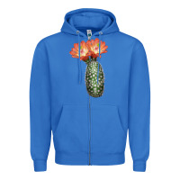 True Royal King Cup Cactus Zipper Hoodie - LillyAllenDesigns