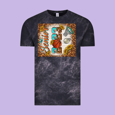 Senior 2023 Basketball Vintage Tee Designed By Tumblerdesignbyshophia