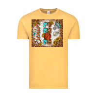 Vintage Mustard senior 2023 basketball Vintage Tee - TumblerDesignByShophia