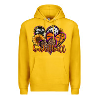 Lemon basketball hearts Premium Hoodie - Jasminsmagicworld
