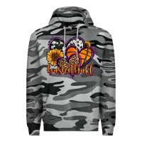 Slate Camo basketball hearts Premium Hoodie - Jasminsmagicworld