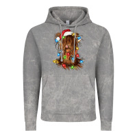 Cloud Rock christmas heifer cow gnome Vintage Hoodie - CowGirlArtShop