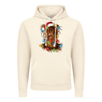 Vintage Artic christmas heifer cow gnome Vintage Hoodie - CowGirlArtShop