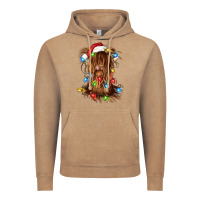Vintage Coffee christmas heifer cow gnome Vintage Hoodie - CowGirlArtShop