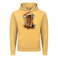 Vintage Mustard christmas heifer cow gnome Vintage Hoodie - CowGirlArtShop