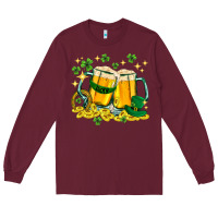 St. Patrick's Day Beer Long Sleeve Tee | Teevron