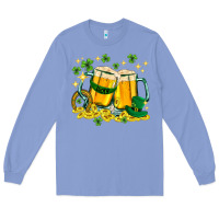 Colony Blue St. Patrick's Day beer Long Sleeve Tee - HowdyJamesFarm