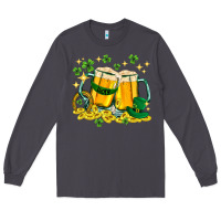Smoke St. Patrick's Day beer Long Sleeve Tee - HowdyJamesFarm