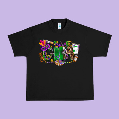 Cna Mardi Gras Urban Heavy Tee Designed By Cowgirlartshop