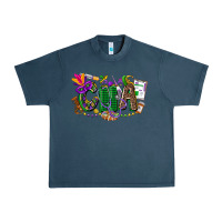 Midnight Navy cna mardi gras Urban Heavy Tee - CowGirlArtShop