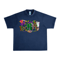 Navy cna mardi gras Urban Heavy Tee - CowGirlArtShop
