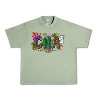 Oil Green cna mardi gras Urban Heavy Tee - CowGirlArtShop