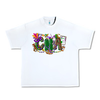White cna mardi gras Urban Heavy Tee - CowGirlArtShop