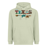 Matcha texas girl serape turquoise leopard cowhide arrow Heavyweight Hoodie - Artiststas