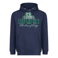 Navy Belikin Beer Heavyweight Hoodie - trangStudio