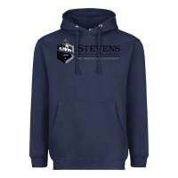 Navy stevens institute of technology Heavyweight Hoodie - SnappyArt