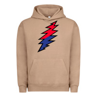 Pigment Burro Lazy Lightning Bolt Urban Hoodie - InspiraDesign