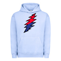 Pigment Grape Ice Lazy Lightning Bolt Urban Hoodie - InspiraDesign