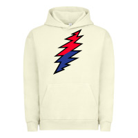Pigment Pistachio Lazy Lightning Bolt Urban Hoodie - InspiraDesign
