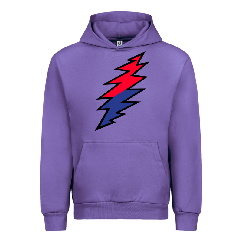 Lazy Lightning Bolt Urban Hoodie by InspiraDesign | Teevron