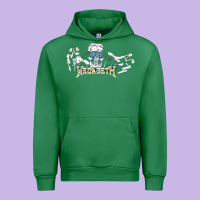 Megadeath Caught Urban Hoodie Designed By Inspiradesign