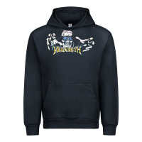 Navy Megadeath caught Urban Hoodie - InspiraDesign