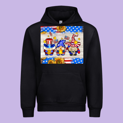 American Gnomes Urban Hoodie Designed By Adodesignshop