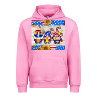 Fuchsia Pink American gnomes Urban Hoodie - AdoDesignShop
