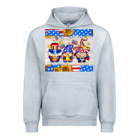 Heather Grey American gnomes Urban Hoodie - AdoDesignShop