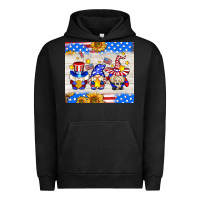 Pigment Black American gnomes Urban Hoodie - AdoDesignShop