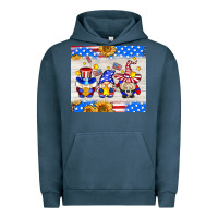 Pigment Midnight Navy American gnomes Urban Hoodie - AdoDesignShop