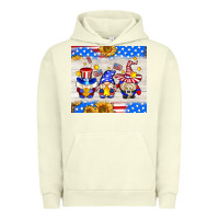 Pigment Pistachio American gnomes Urban Hoodie - AdoDesignShop