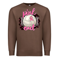 Chestnut Pink Out Volleyball Premium Sweatshirt - BarkalooDesign