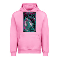 Fuchsia Pink Modest Mouse Urban Hoodie - InspiraDesign