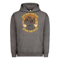 Pigment Tornado funny retro sunset eff you see kay why oh you cat lovers t shirt Urban Hoodie - ArtChic