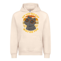 Sandshell funny retro sunset eff you see kay why oh you cat lovers t shirt Urban Hoodie - ArtChic