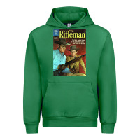 Emerald The Rifleman Retro Western Urban Hoodie - ArtChic