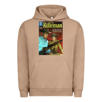 Pigment Burro The Rifleman Retro Western Urban Hoodie - ArtChic