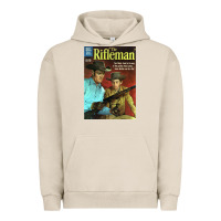 Pigment French Oak The Rifleman Retro Western Urban Hoodie - ArtChic