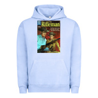 Pigment Grape Ice The Rifleman Retro Western Urban Hoodie - ArtChic